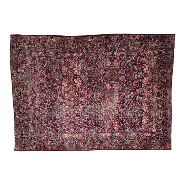 Antique Persian Lavar , 8'8" X 11'9" For Sale