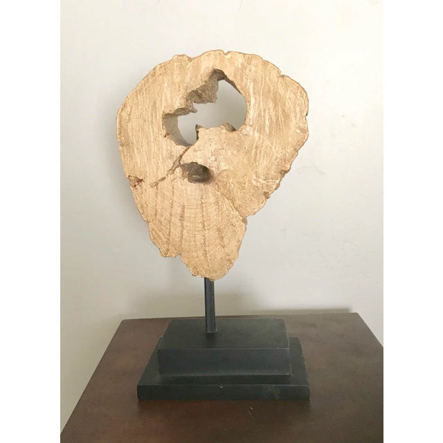 Add some syle to a side table with this gilt wooden sculpture Standing 13” tall this is a pice not to miss! Excellent...