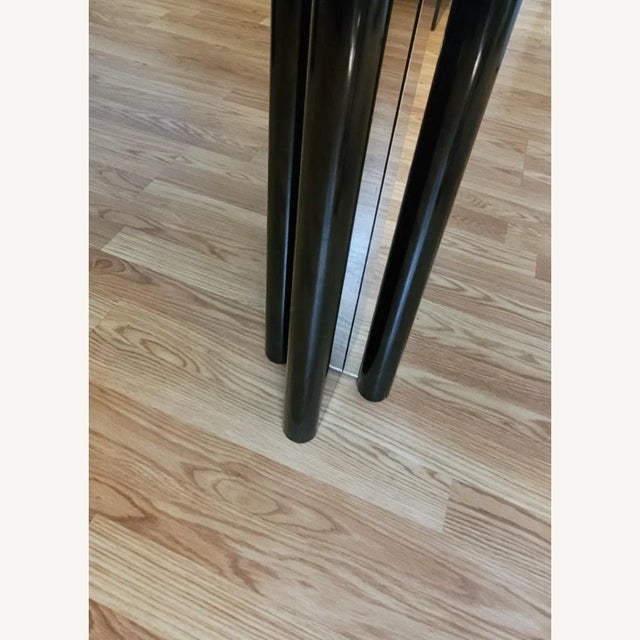 1980s Maurice Villency Lacquer & Parquetry Dining Table For Sale - Image 9 of 13