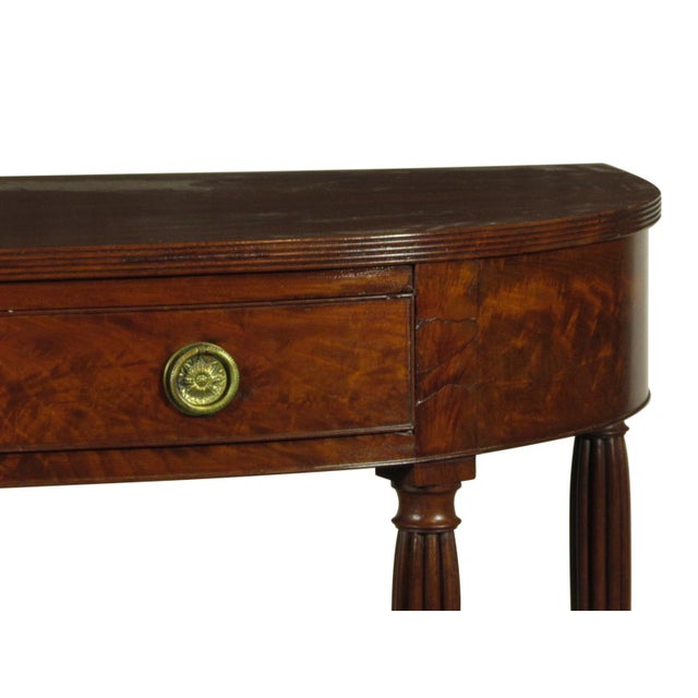 18th-C. American Federal Console Table For Sale In Boston - Image 6 of 14