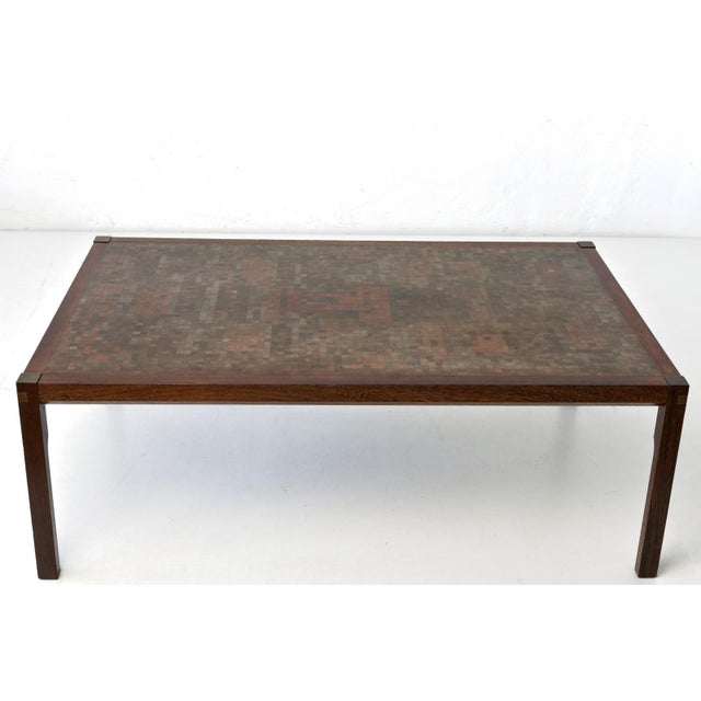 Wenge Side Table from Tranekær, Denmark, 1970s For Sale - Image 13 of 18
