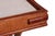 Brown Rattan Campaign Writing Desk For Sale - Image 8 of 10