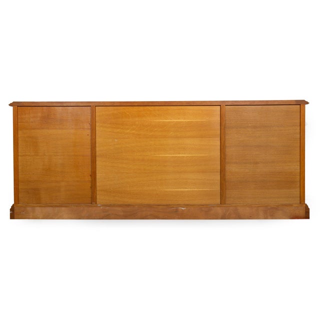 French Modernist Cerused Oak Sideboard Buffet Cabinet by Jean Claude Mahey For Sale - Image 6 of 18