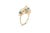 Not Yet Made - Made To Order 14kt Solid Gold Ring With Round Topazes, Size 5 For Sale - Image 5 of 6