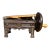 Victorian Cast Iron Tobacco Cutter With Crank Handle For Sale