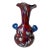 Stunning, Authentic Mid-Century Murano Glass Patchwork Millefiori Vase, Toric Fratelli Toso Furnace (Murano, Italy). . For Sale
