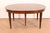 Wood Kindel Furniture French Regency Louis XVI Cherry Wood Extension Dining Table, Newly Refinished For Sale - Image 7 of 15