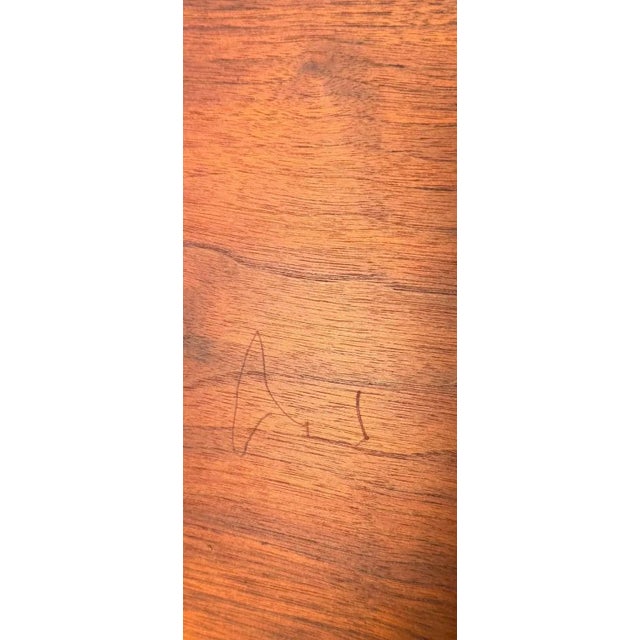 Refinished Danish Modern Poul Cadovius Cado Wall Unit W Dropleaf Desk For Sale - Image 11 of 14