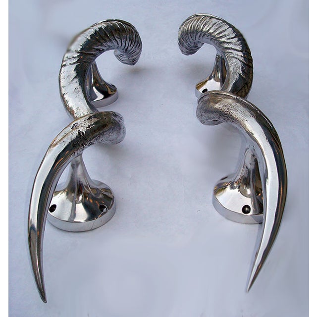 Exotic Horn Door Handles a Pair Chairish