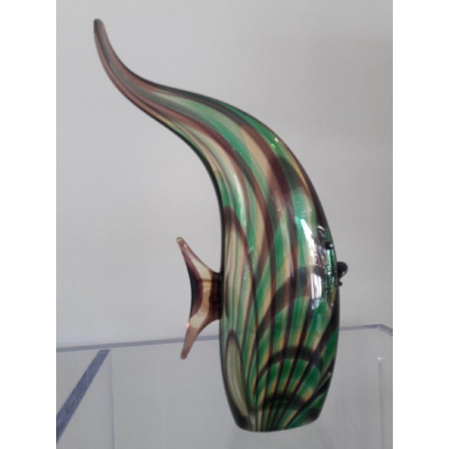 Vintage Large Murano Glass Fish Luigi Mellara Chairish