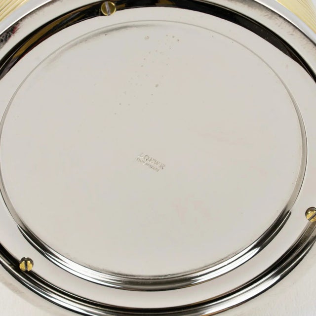 Loewe Spain Chrome and Gilt Metal Thermos Insulated Decanter For Sale - Image 9 of 13