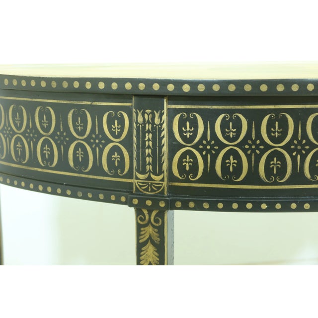 Paint Decorated Console or Hall Table For Sale In Philadelphia - Image 6 of 12