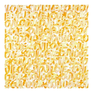 Sunshine on Your Face - Original Graffiti Love Typography Mixed Media Painting For Sale