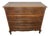 Vintage French Louis Carved Oak Chest of 4 Drawers For Sale