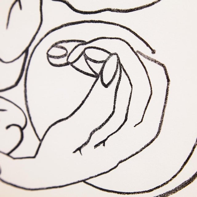 White Françoise Gilot, Pages D'amour, 1951, Lithograph, Framed For Sale - Image 8 of 11