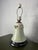 Abstract Vintage Hand-Painted Studio Pottery Ceramic Table Lamp With Abstract Motif For Sale - Image 3 of 9