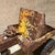 Vintage Pressed-Steel Articulated Rock Hauler Earthmover Toy Nylint For Sale - Image 10 of 10
