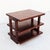 Oxblood Red 1940s Edward Wormley for Dunbar Model 4423 Tiered Mahogany Occasional Table For Sale - Image 8 of 15