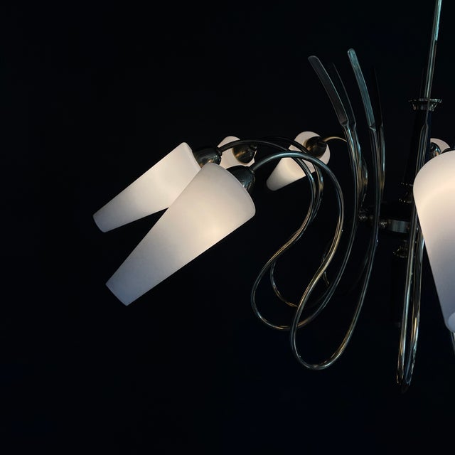 Vintage Sputnik Pendant Lamp from Stilnovo, 1950s For Sale - Image 11 of 14