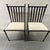 Pair Antique Iron Chairs With Holly Hunt Upholstery For Sale In Washington DC - Image 6 of 10