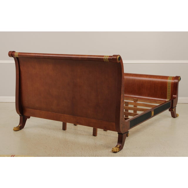 Versace Infinity Gigasso Queen Size Sleigh Bed For Sale - Image 17 of 17