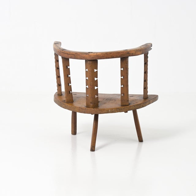 Folk Art Side Chair For Sale - Image 13 of 18