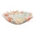 Large Italian Ceramic Seashell Centerpiece Bowl by Borbone Capodimonte For Sale