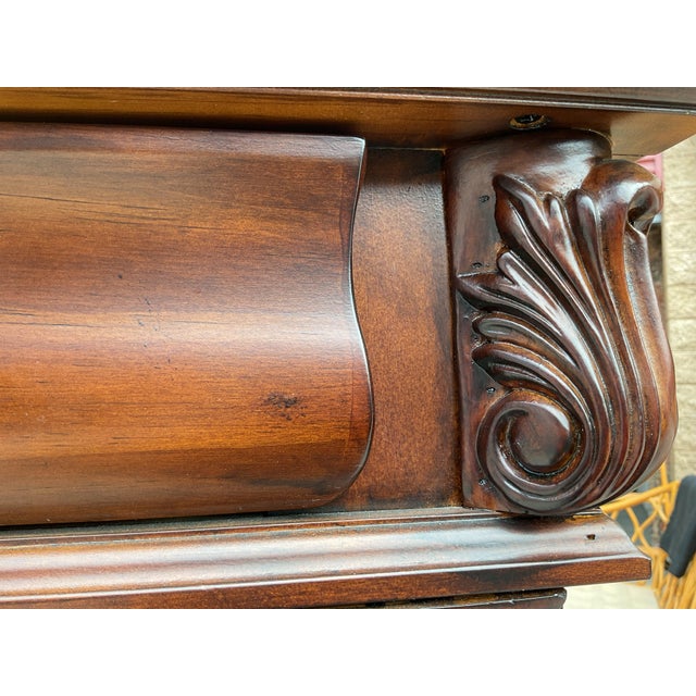 Traditional Louis Philippe Style 6-Drawer Tall Chest by Lifestyle Enterprise For Sale - Image 11 of 14