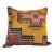 Custom Made Old Turkish Tribal Kilim Pillow Cover 24" by 24" For Sale