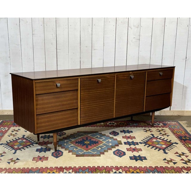English Mahogany Sideboard, 1970s For Sale - Image 14 of 18