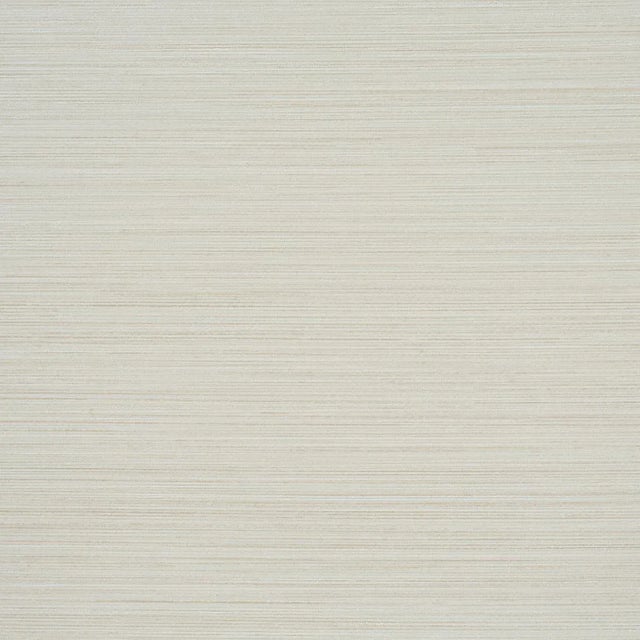 Schumacher Abaca Fine Weave Vinyl Wallpaper In Natural For Sale