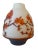 Early 20th Century High Relif French Art Glass Flower Cameo Vase For Sale - Image 6 of 9