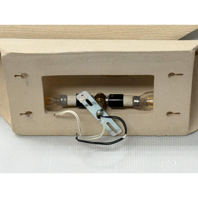 Olivia Cognet Ivory Palm Sconces, Pair For Sale - Image 11 of 12