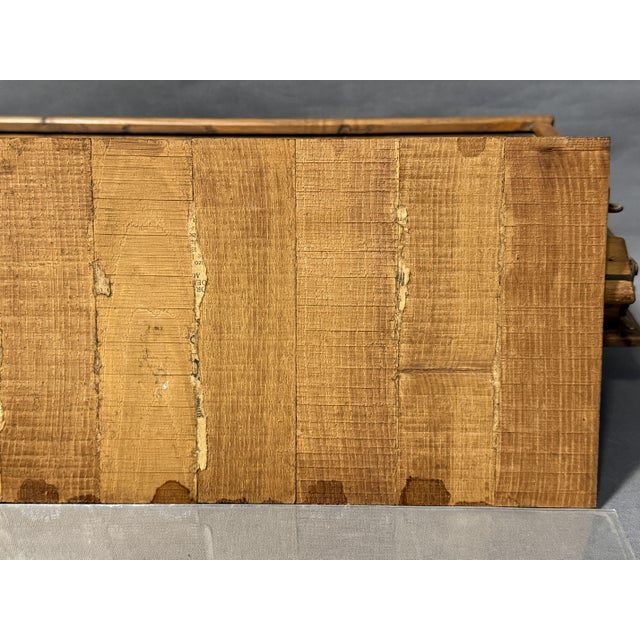 Antique Cigar Display Boxes in Wood, 1955, Set of 3 For Sale - Image 6 of 7