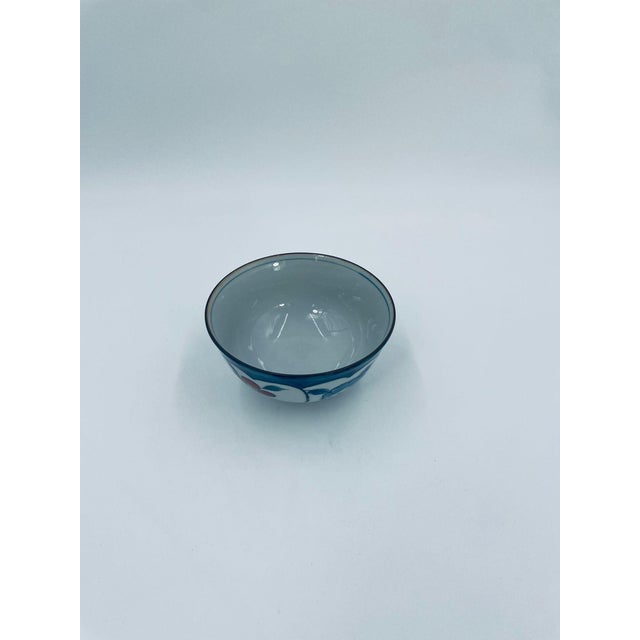 Ceramic Traditional Japanese Arita Rice Bowl, 1985 For Sale - Image 7 of 10