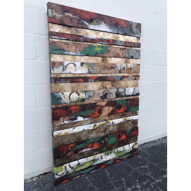 Postmodern John Garrett Brutalist Mixed Media Construction For Sale - Image 3 of 13