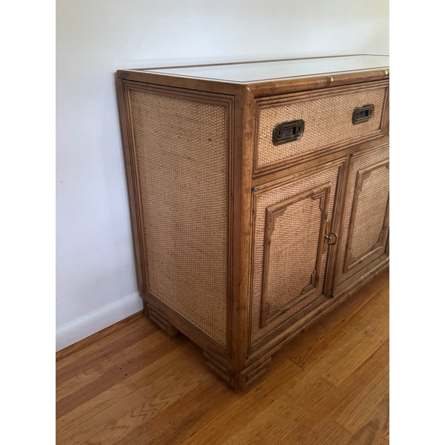 Vintage Drexel Captiva Sideboard Server For Sale In Philadelphia - Image 6 of 12