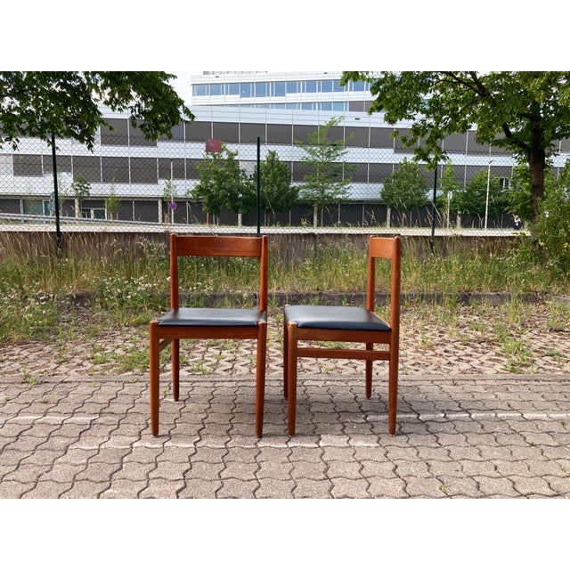 Mid-Century Danish Teak Dining Chairs, 1960s, Set of 4 For Sale - Image 10 of 15