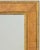 Modern Birch Wood and Gilt Gesso Framed Mirror. Mirror plate: 47.5" H x 29.25" W; frame: 54.5" H x 36.25" W x 1.5" D....
