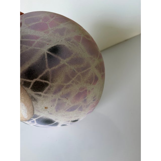 1990's Vintage Native American Studio Pottery Vase – Signed For Sale - Image 10 of 12