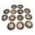 Late 20th Century Complete Set of Lenox Colonial Christmas Wreath Series (1981–1993) - Set of 13 For Sale
