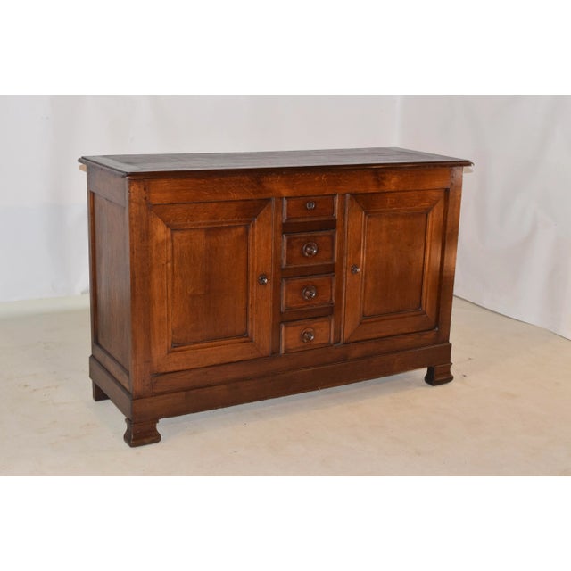 19th Century French Oak Buffet For Sale - Image 9 of 9