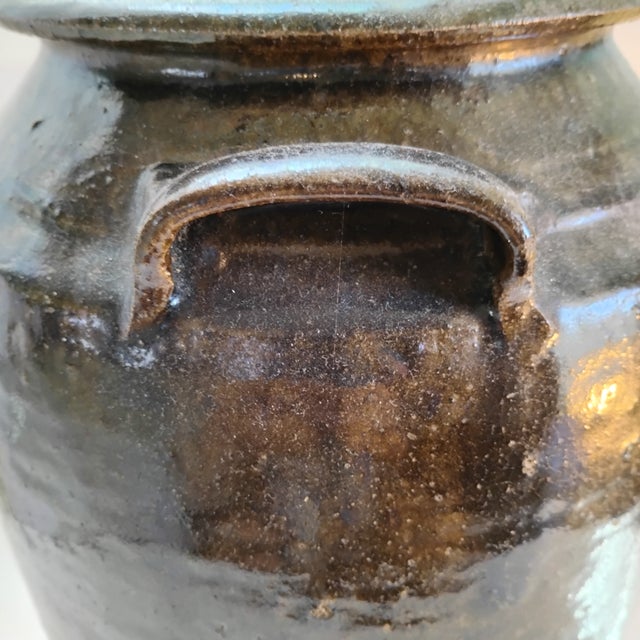 Antique 2 Gal Catawba Valley Storage Jar For Sale - Image 10 of 13