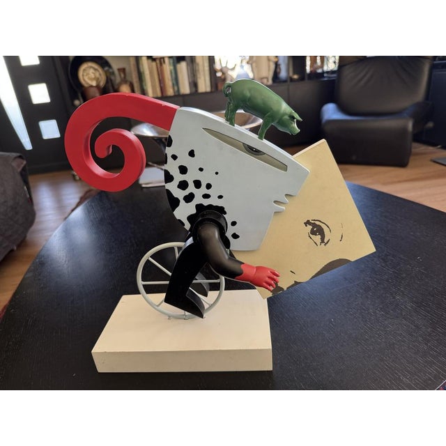 Sculptures by Frank Slabbinck, Set of 2 For Sale - Image 13 of 16