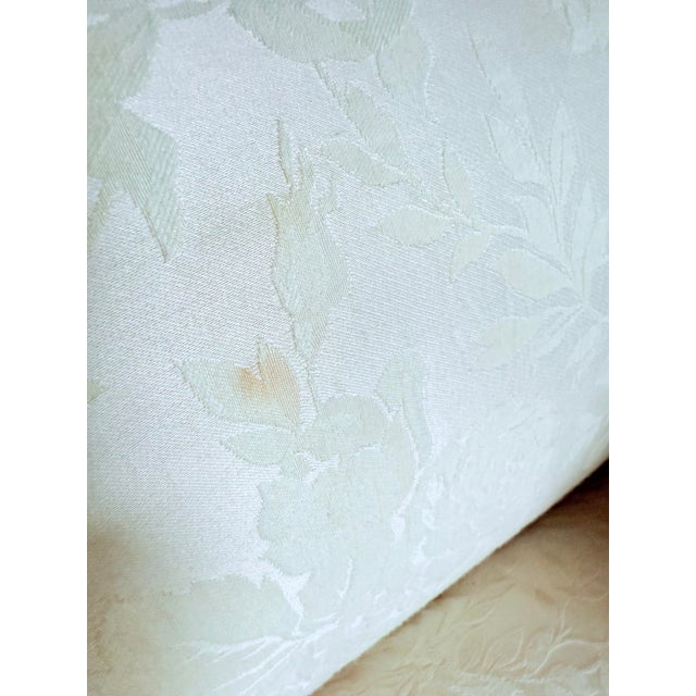 1950s Mid-Century Era Louis French Provencial, Louis XV Style White Sofa For Sale - Image 13 of 15