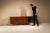 Clean proportions, carefully considered details and exceptional rosewood make this sideboard a beautiful example of Danish...