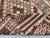 Textile Afghan Maimana Kilim Accent Rug, Handwoven Wool, 3x7, Brown & Camel For Sale - Image 7 of 8
