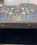 Vintage Asian Black Polychrome Chinoiserie Storage Cabinet Hand Painted Motif For Sale - Image 4 of 5