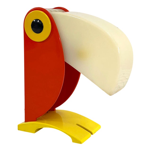 Toucan Table Lamp attributed to Timer Ferrari, 1960s For Sale