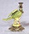 - Stunning pair of French parrot candelabras made from porcelain and ormolu - Delightfuly quirky pair ready to be the...